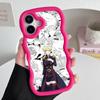 Mato seihei no slave Tenka Izumo Чехол для мобильного телефона из ТПУ с волнистым краем для iPhone 17 16 15 14 13 12 11 Air Pro Max Plus Цветная обложка