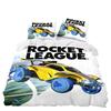 Крутой гоночный комплект из трех частей с 3D цифровой печатью, пододеяльник, постельное белье, домашний текстиль