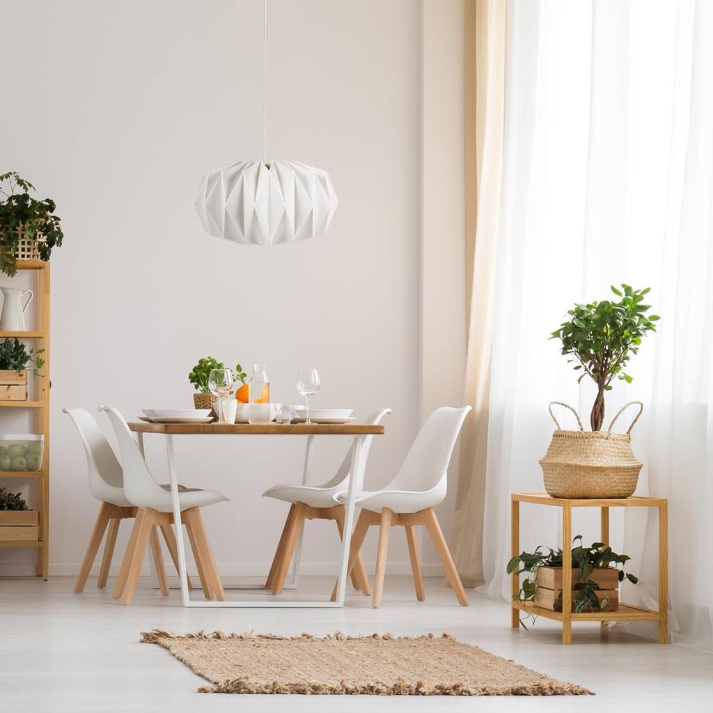 Mikikit 2 Pcs Origami Lantern Shade Lampshade Paper Diy Light Cover Origami Paper Lamp Cover House Ornaments Pendant Lamp Shade Paper Lampshade