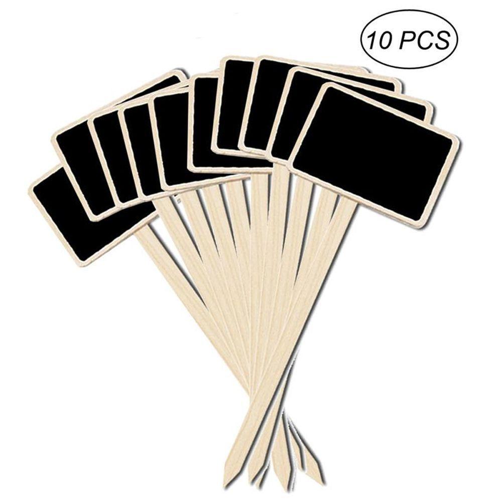 Greenhouse House Decorations Plants Tags Classification Marker Wooden Chalkboard Garden Tools