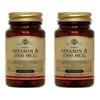 Solgar Dry Vitamin A 1500mcg Tablets 100 Tablets 2 pcs