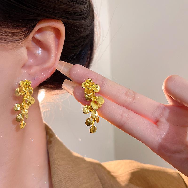 2025 Роскошные серьги-бабочки с жемчугом из серебра 925 пробы для женщин