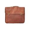 Портфель-мессенджер для ноутбука унисекс из натуральной винтажной козьей кожи