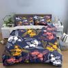 Colorful Koi Fish Pattern Bedding Duvet Cover Set  (1*Duvet Cover 2*Pillowcases, without duvet insert)