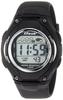 [Arias] ADWW16033DJ1 Men's Digital Dash Waterproof Multi-Function Backlit Urethane Strap Watch Black