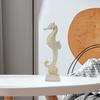 Seahorse Statue Resin Figurine Collectible, Home Decor Creative Delicate Sculpture Tabletop Ornament