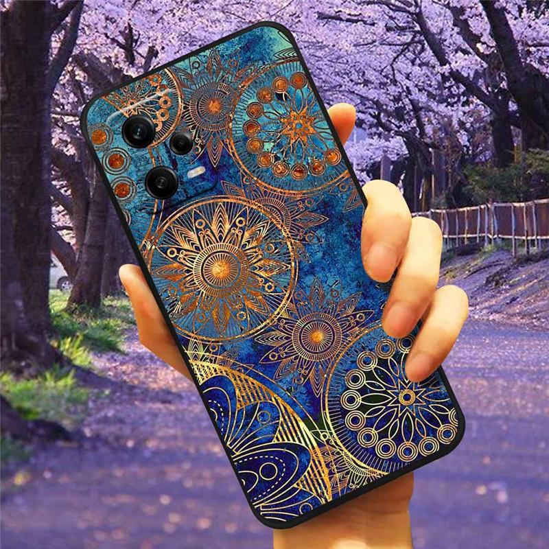 3D чехол для Xiaomi Poco X5 5G Чехол PocoX5 Рельефный Тисненый Силиконовый Мягкий Телефон Coque Funda Для XIAOMI POCO X5 Pro 5G Capa X 5 Сова