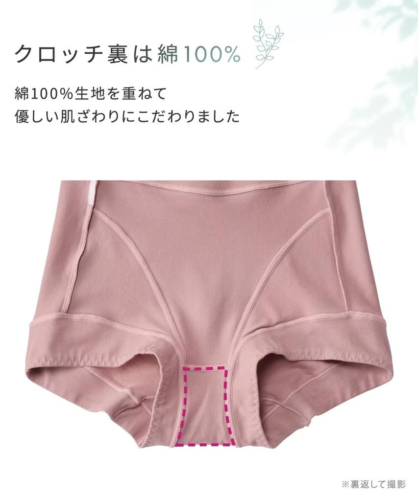 Nissen Regular Stretch Stomach and Leg Basic Colors Size M Women's Shorts, Tencel™ Fiber/Cotton Blend, Openings, Deep-Length, 4-Pack, (Printed Name),