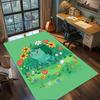 Bulbasaur Home Indoor Decor Rug Carpet, Non Slip Large Size Washable Floor Mat Bedroom Gamer Room.-TING