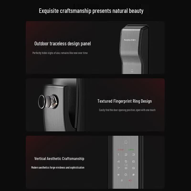 KAADAS Q6W Fully Automatic Smart Door Lock