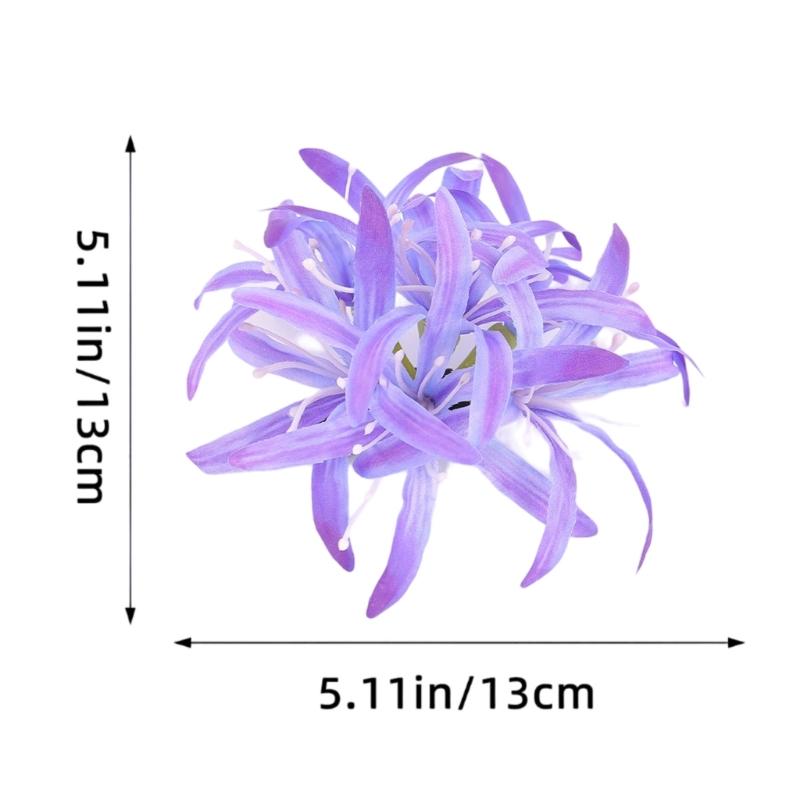 Элегантная Мода Большая Заколка для Волос с Цветком Биан, Головные Уборы для Женщин, Девушек, Нежная Боковая Заколка, Обручи для Волос, Аксессуары для Волос