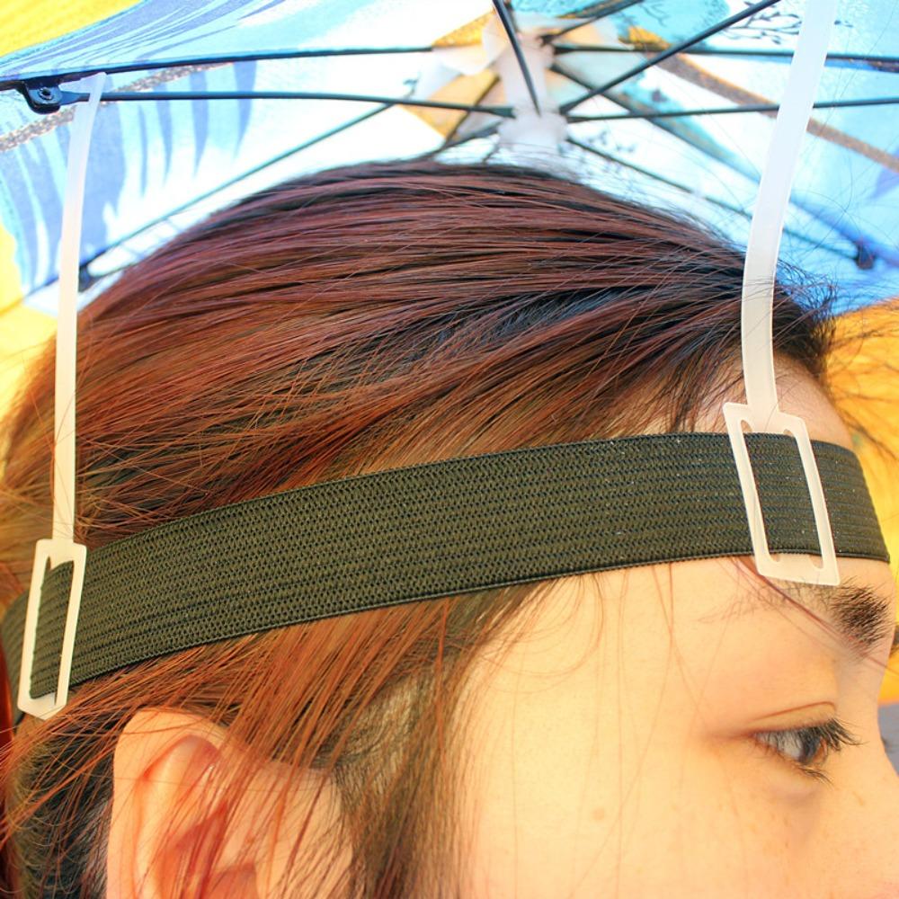 UV Protection Rain Umbrella Hat Foldable Fishing Headwear Cap Beach Umbrella Hat Sun Shade