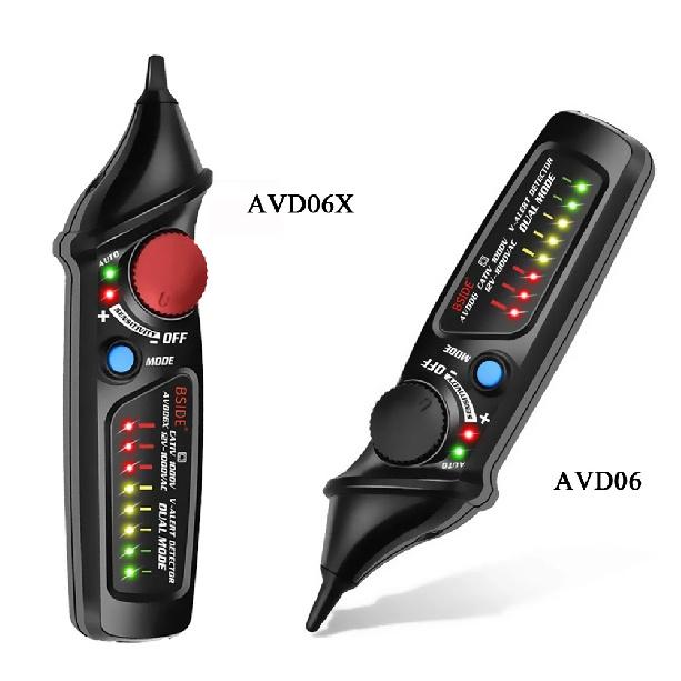 BSIDE Non-Contact Voltage Detector Tester Indicator Profession Smart Test Pencil Live/phase Wire Breakpoint NCV Continuity Meter