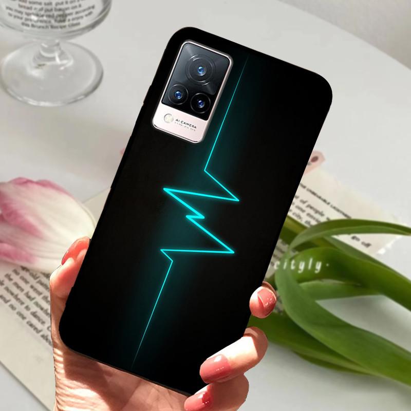 Для vivo V21 5G 4G V21E Чехол Мягкий Силиконовый Телефон TPU Coque Чехол для Vivo V21E v21 V 21e 21 V2050 V2061 Защитный Fundas Оболочка