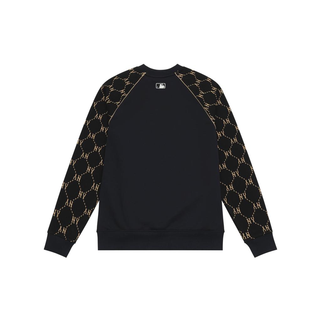 MLB MONOGRAM 24FW Свитшот с круглым вырезом Унисекс Черный 3AMTM1244-50BKS