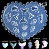 Silicone Nail Carving Mold Ocean Style Shell Conch Starfish 3D Stamping Plate Nails Stencils Diy Uv Gel Manicure Tools Nail Art