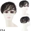 LISI HAIR Женские натуральные короткие волосы, заколка для волос на голове, чтобы покрыть выпадение волос, белые волосы, парик из синтетического волокна, ежедневное использование