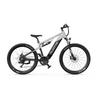 DUOTTS E29 electric bicycle, Bafang 250W motor, 48V 13.5Ah battery, full suspension, 27.5-inch tires, hydraulic brakes, range of 45-90 kilometers.
