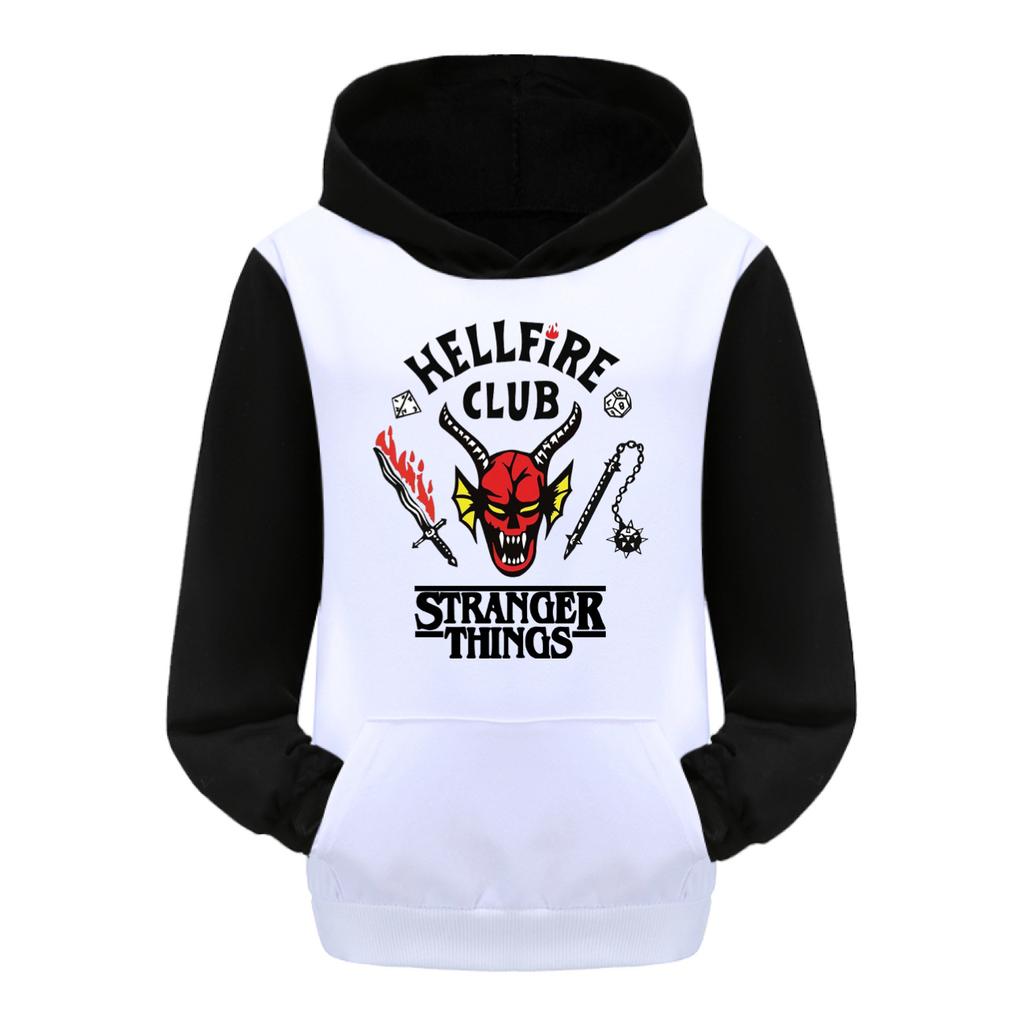 Очень странные дела, Худи с капюшоном, Повседневный комплект с худи для детей