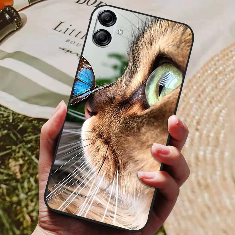 Силиконовый чехол для Samsung Galaxy A06 с милым узором, мягкая TPU накладка для телефона для Samsung Galaxy A06 A 06 SM-A065F, задняя крышка, бампер