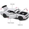 Масштаб 1/32 Dodge Hellcat Challenger Die Cast Metel Pull Back Model Car Hellcat со звуком и светом Hellcat Car Toy Car Toy Gifts для детей от 3 лет и старше