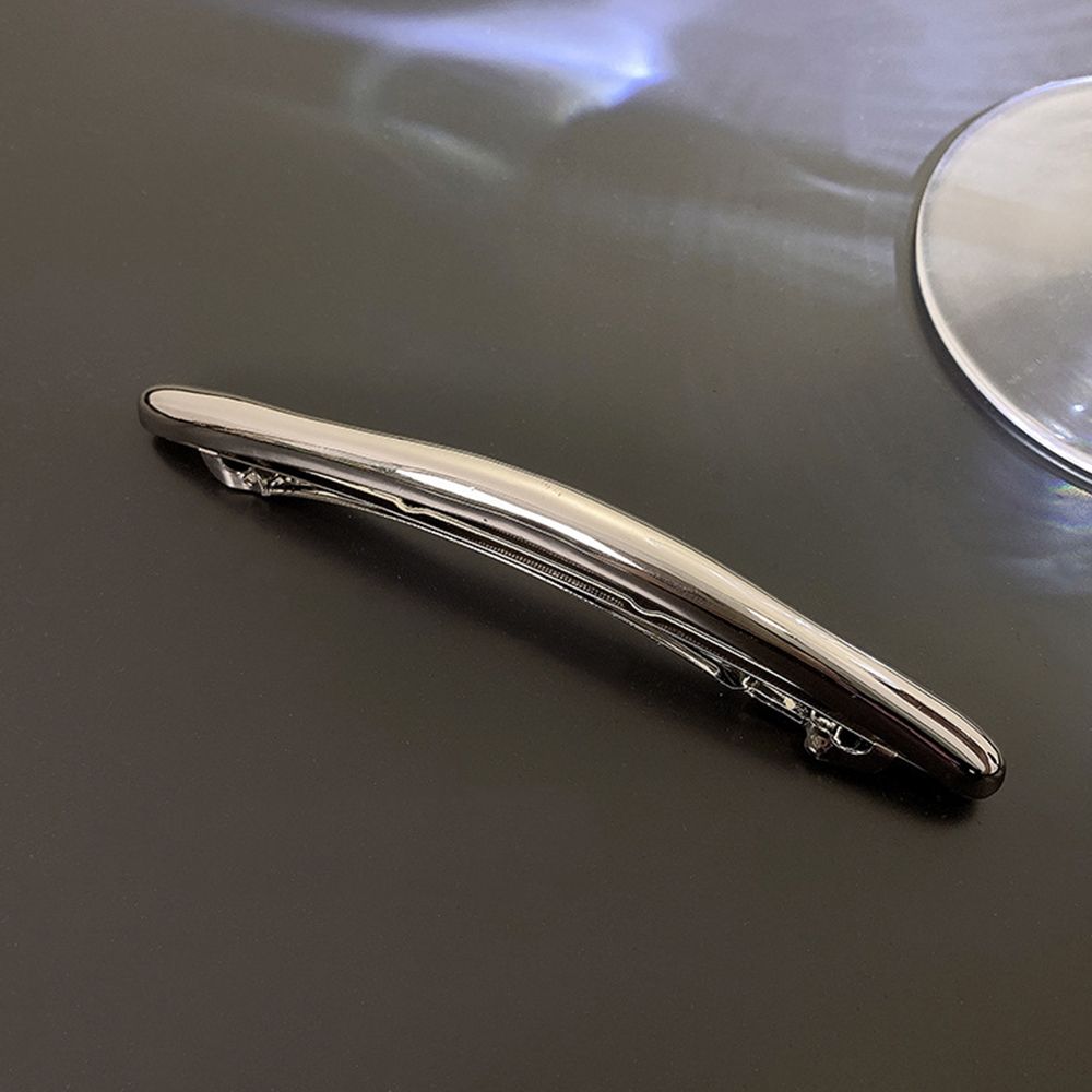 Носите горизонтальную заколку металлическую простую заколку для волос нерегулярные корейские стильные женские аксессуары для волос