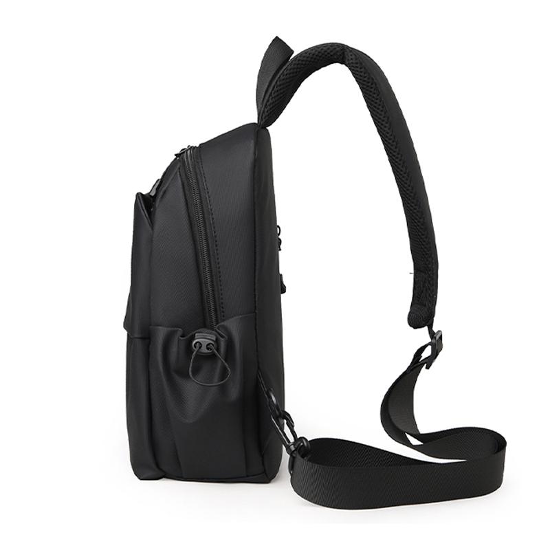 Сплошная цветная нагрудная сумка, мужская сумка через плечо, водоотталкивающая сумка через плечо