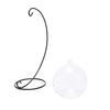 Clear Glass Ball Vase Landscape Terrarium Succulent Hanging Flowerpot Container
