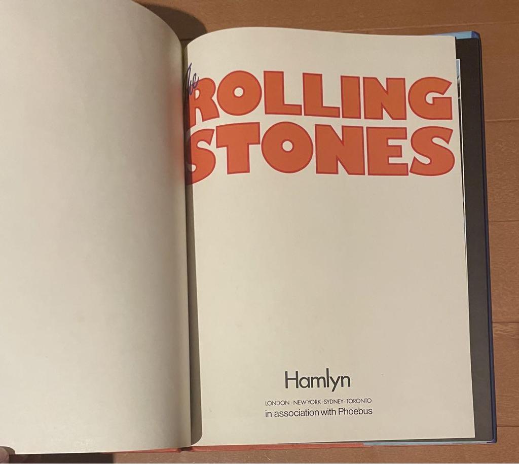 [Б/У] Книги в твердом переплете из Великобритании, опубликованные ROLLING STONES Hamlyn