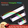 Physical Optics Prism Optical Glass Prism Design Rainbow Triangular Prism Seven Colors Seven Color Triprism