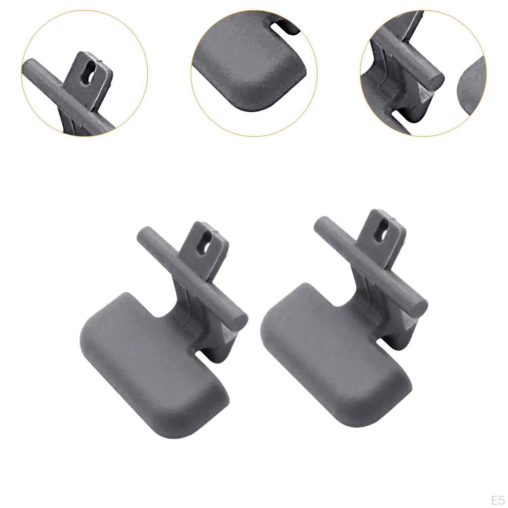 2 Pieces Car Armrest Box Clip Replaces Center Armrests Upper Latch