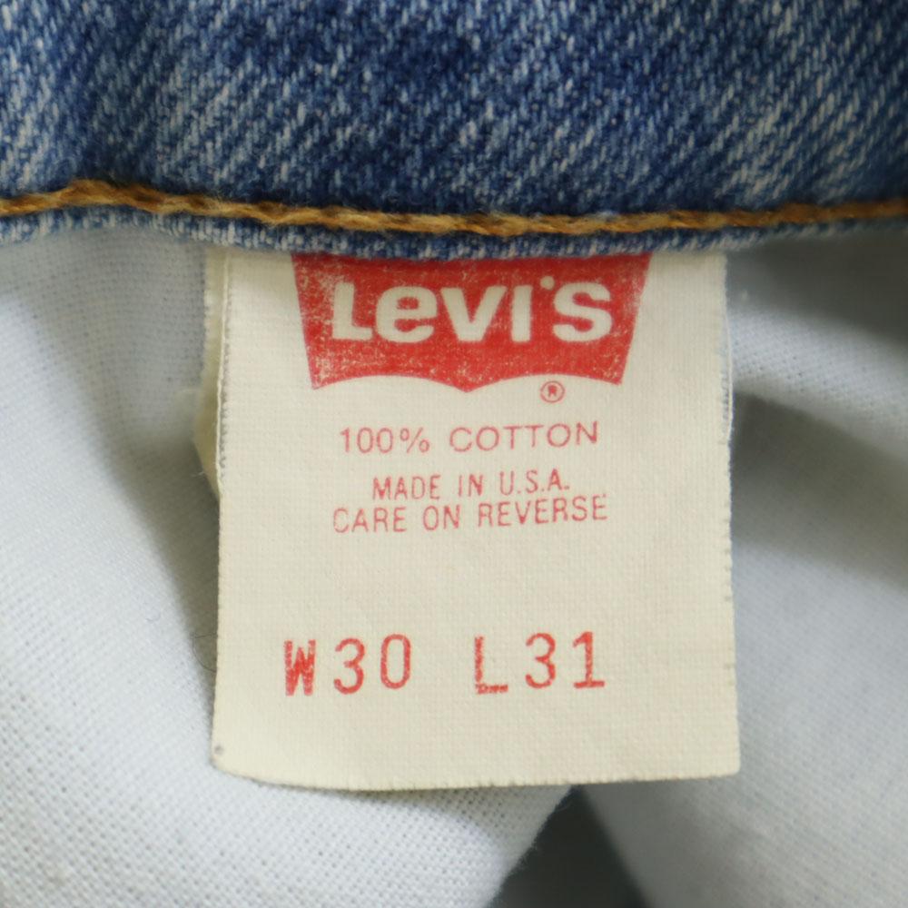 Levi's 90-е W510-0217 Старые сделано в США Прямые джинсы w30 Женские Б/у