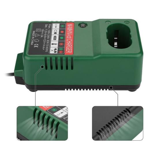 Зарядное устройство для электроинструментов 7,2-18 В, стабильная быстрая зарядка, универсальное зарядное устройство для инструментов, профессиональная защита от перезаряда