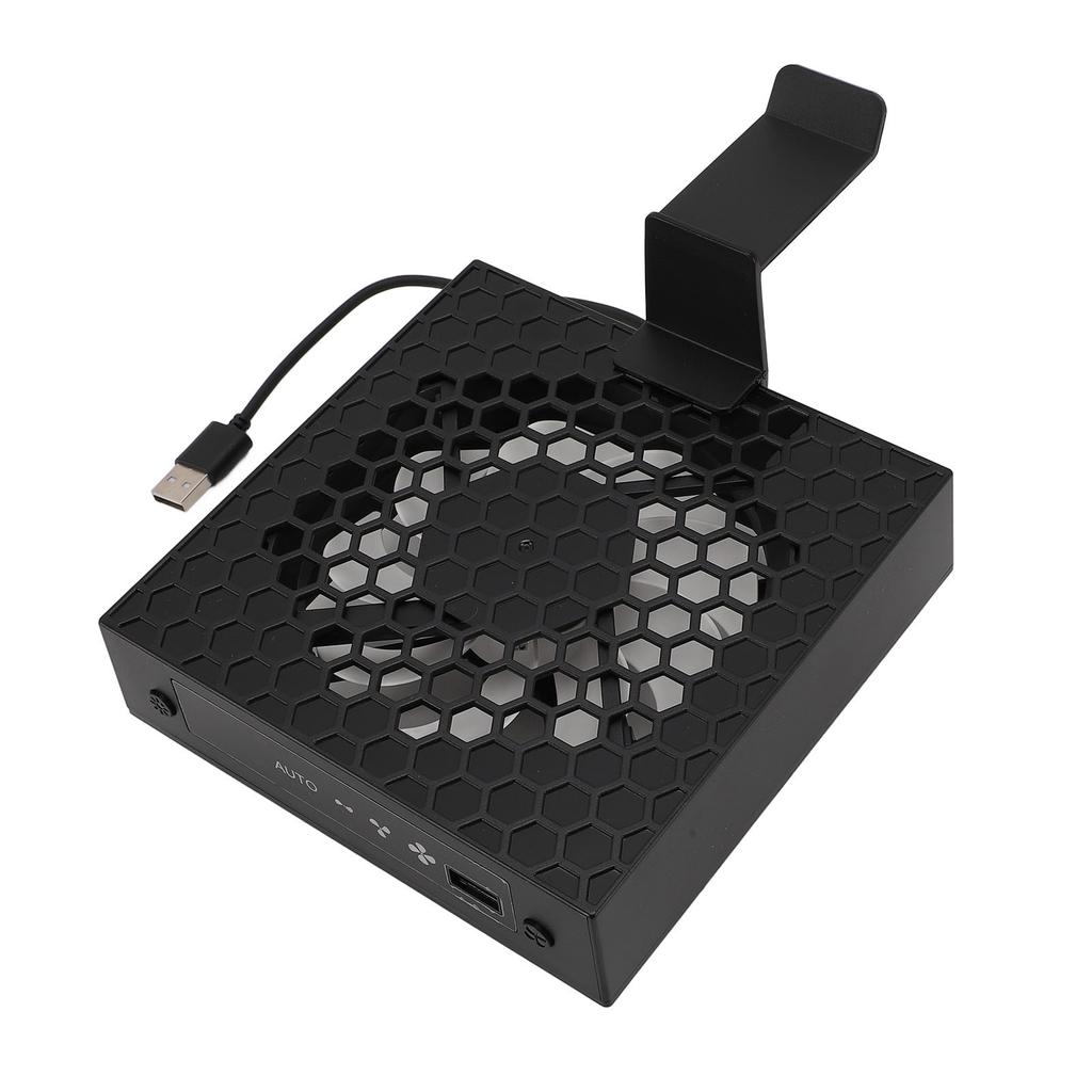 Консольный охлаждающий вентилятор Низкий уровень шума RGB USB С регулировкой температуры Автоматический охлаждающий вентилятор для консоли Series X