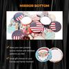 Blank Mirror Badge Button Parts 58MM, Badges Pin Maker Machine Supplies DIY Portable Pocket Mirror Button Maker Parts 50/100Pcs