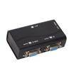1 in 2 Out VGA Splitter 250MHz Video Distribution Duplicator VGA Splitter Amplifier  Laptop