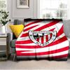 Football Athletic  Blanket Lightweight Ideal Bedding Blanket Perfect for Travel, Camping, Living Rooms, Offices, Sofas, Fan Christmas gift