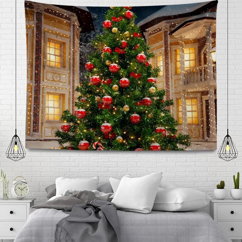 Рождественская серия Подвесной тканевый гобелен