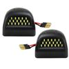 2pcs LED License Plate Light Tag-Lamp Assembly Replacement,Superior Brightness Clarity LED License Plate Lights