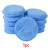 Microfiber Wax Applicator Pad 5" Ultra Soft With Finger Pocket Polish Car Wax