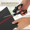 Professional Laser Guided Sewing Cut Straight Fast Fabric Paper Crafts Scissor