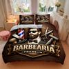 Premium Barber Shop Experience Print 3Pcs Bedding Setduvet Cover With 2 Bedropillowcase Home Birthday Gift
