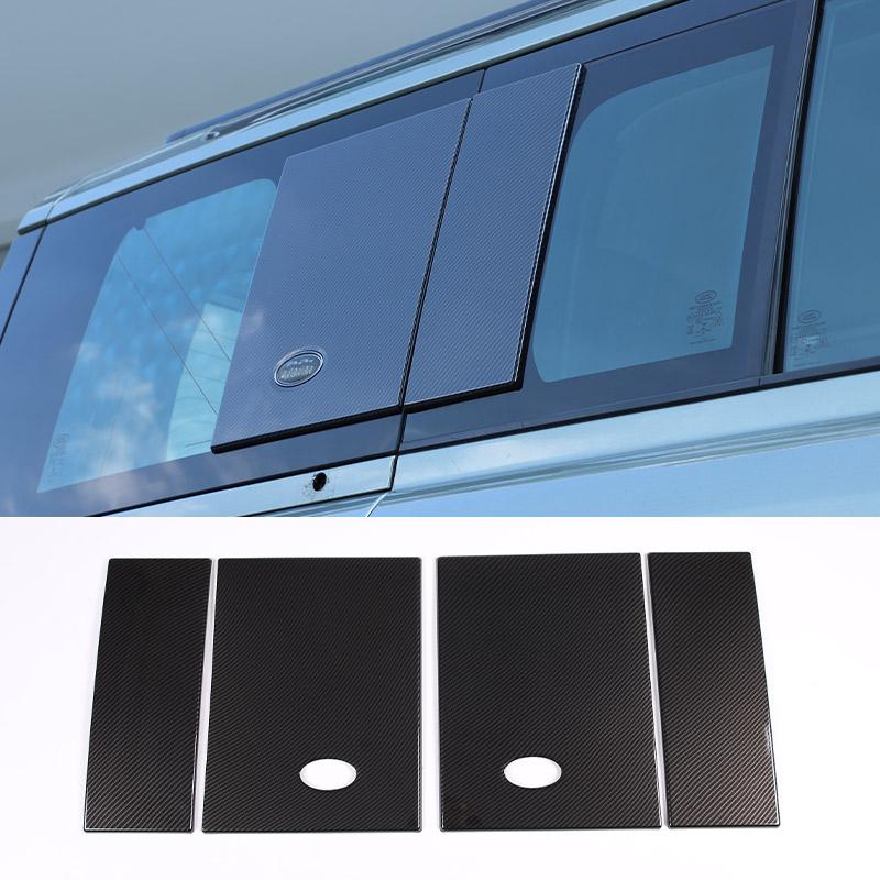 ABS Carbon Fiber For Land Rover Defender 110 2020-2024 Car Interior Modification Protection Cover Decorative Patch Accessories