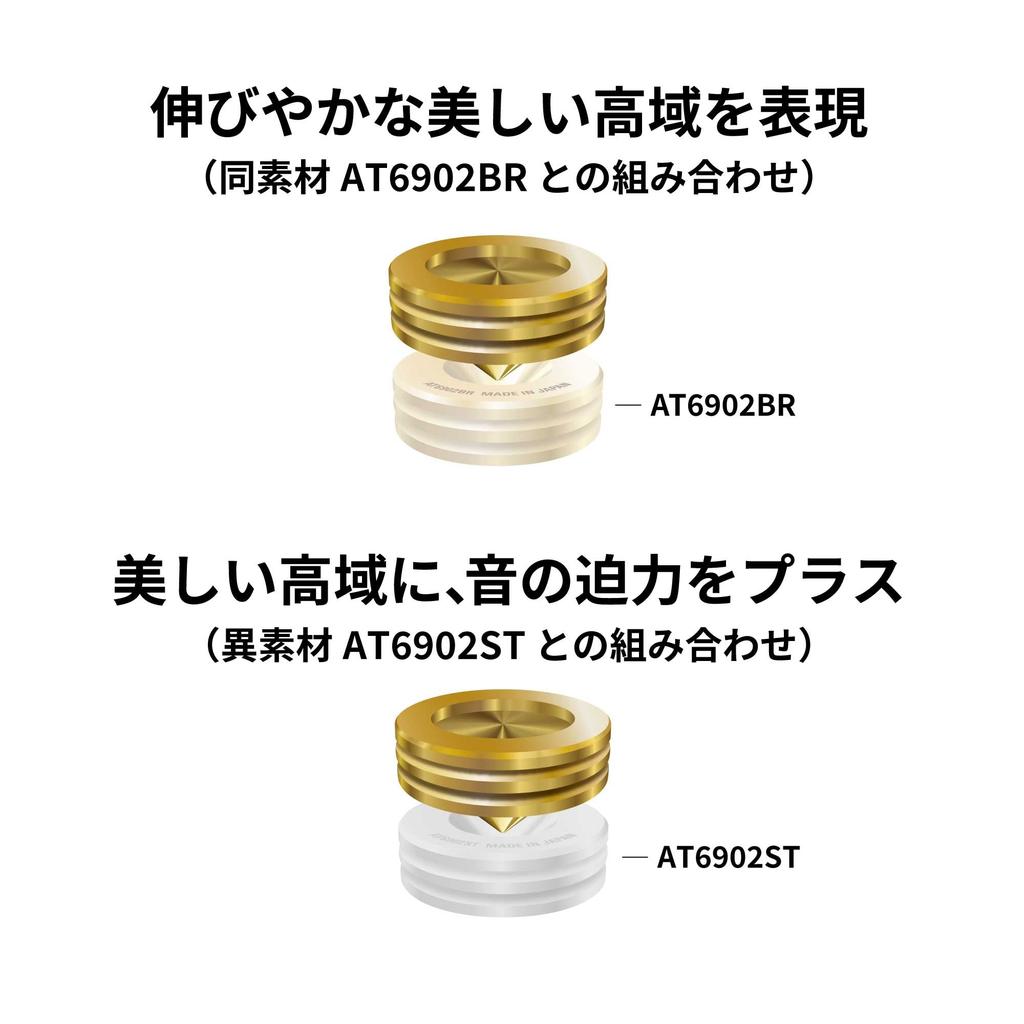 Изолятор шипа Audio Technica AT6901BR 6 шт. 1 комплект