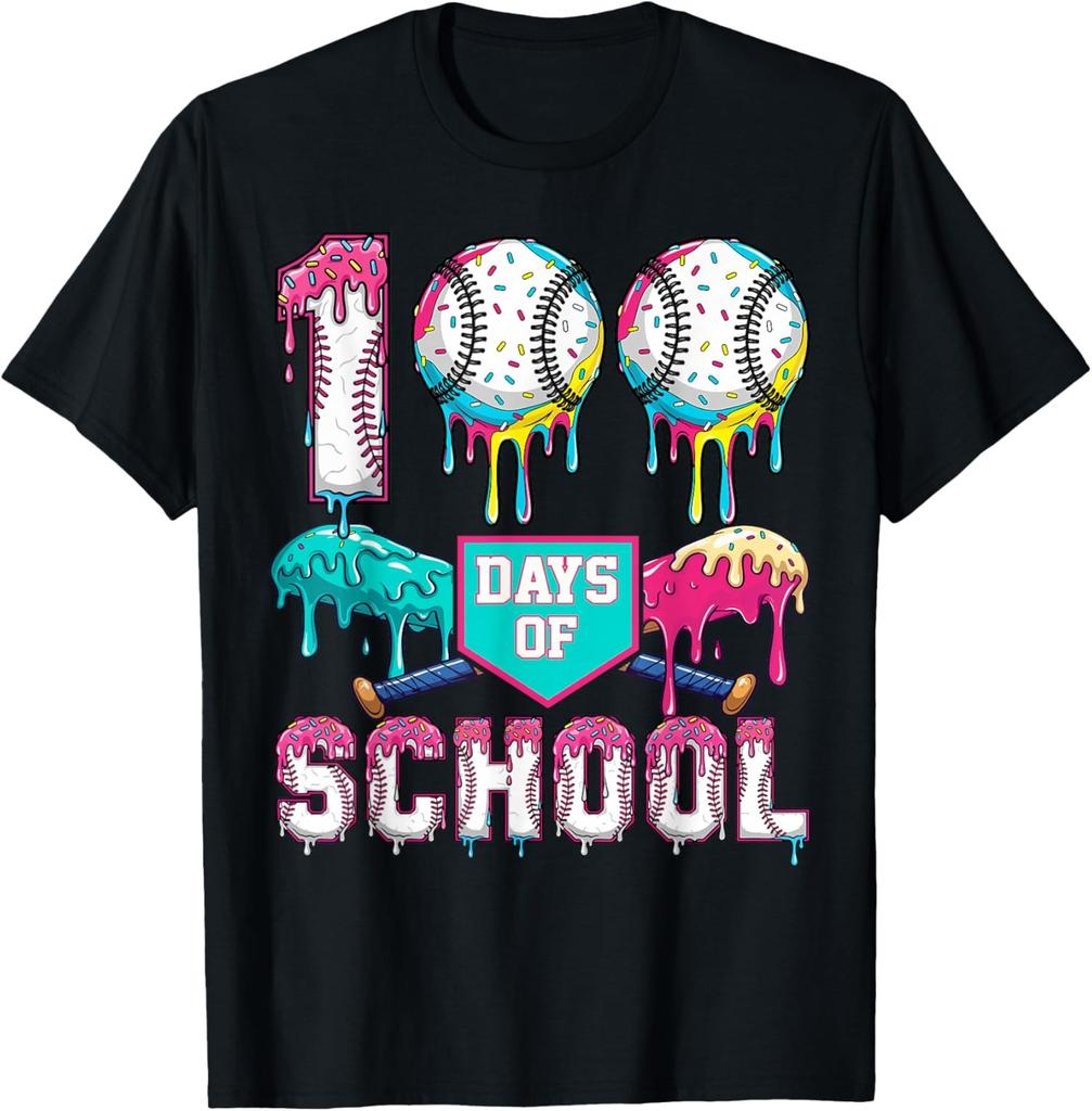100 Days of School 100th Day of School Baseball Unisex T-Shirt