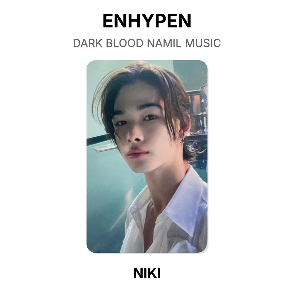 ENHYPEN DARK BLOOD NAMIL MUSIC Официальная фотокарточка