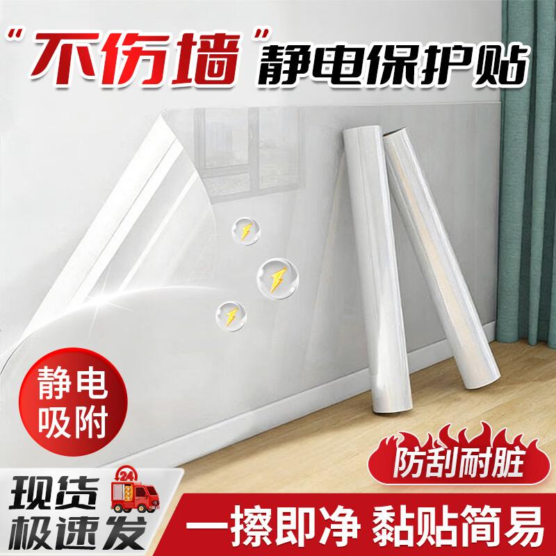 Andatong Transparent Static Cling Wall Protective Film