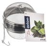 Orion Stainless Steel Spice and Herb Infuser Strainer Basket with Chain 9 cm