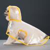 Transparent Dog Hooded Raincoat Waterproof Pet Clear Clothes Pet Rain Jacket  Golden Retriever