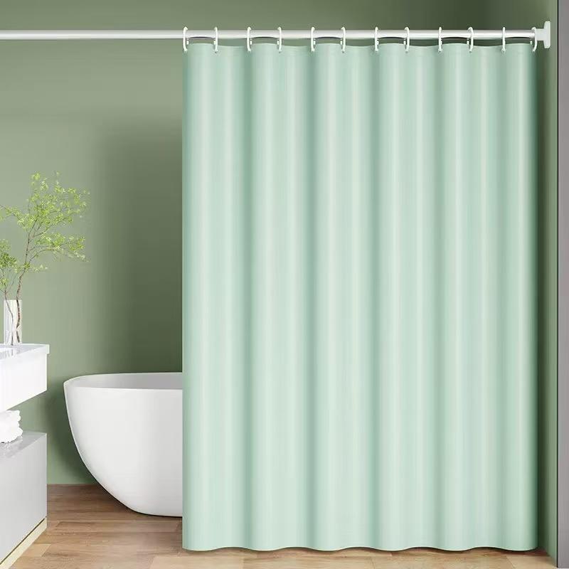 Premium PEVA Shower Curtain Liner Waterproof Opaque with Metal Grommets Silky Soft Feel